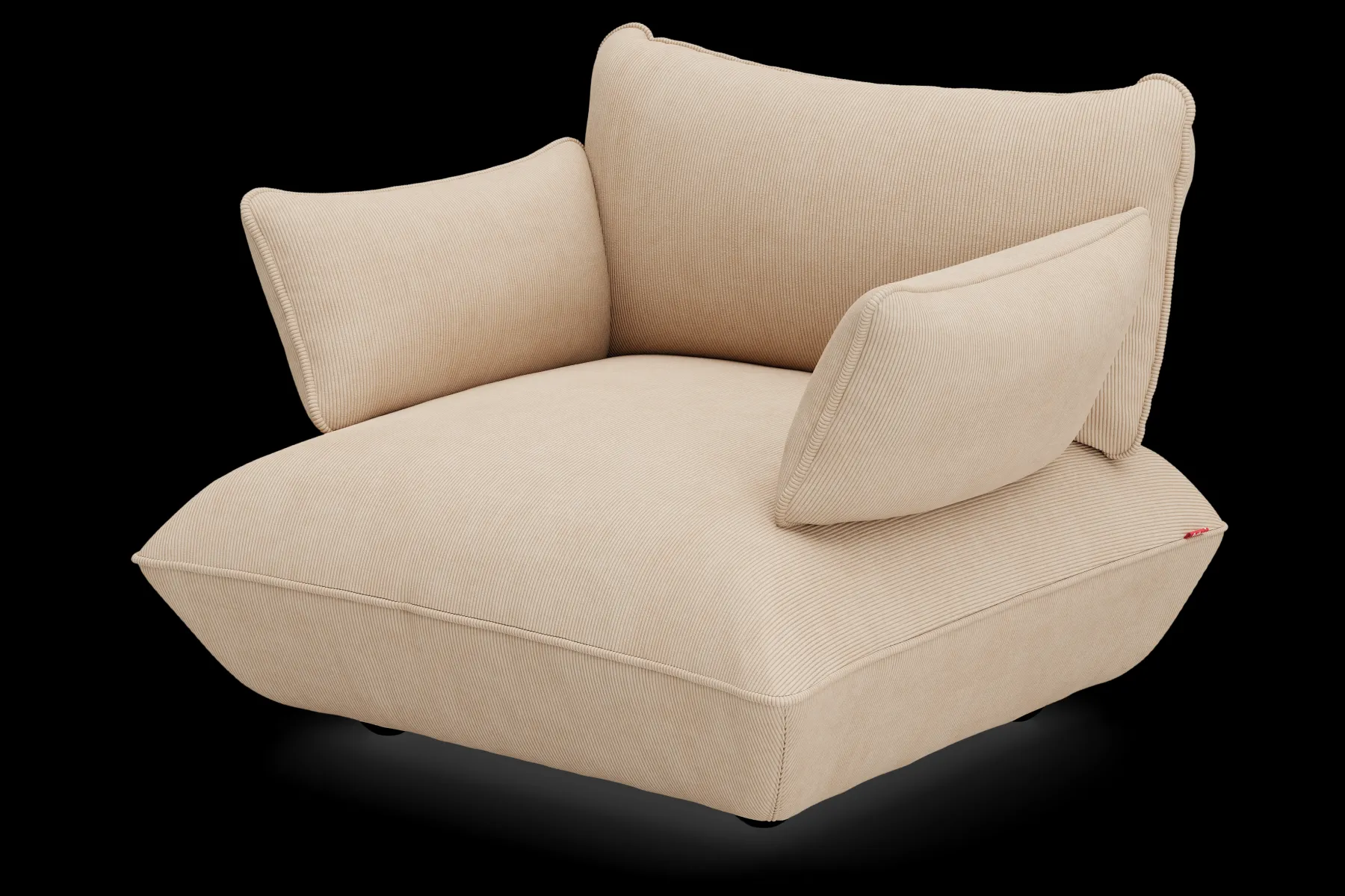 Fatboy Sumo Loveseat Cord Loveseat, 114x108x90 cm