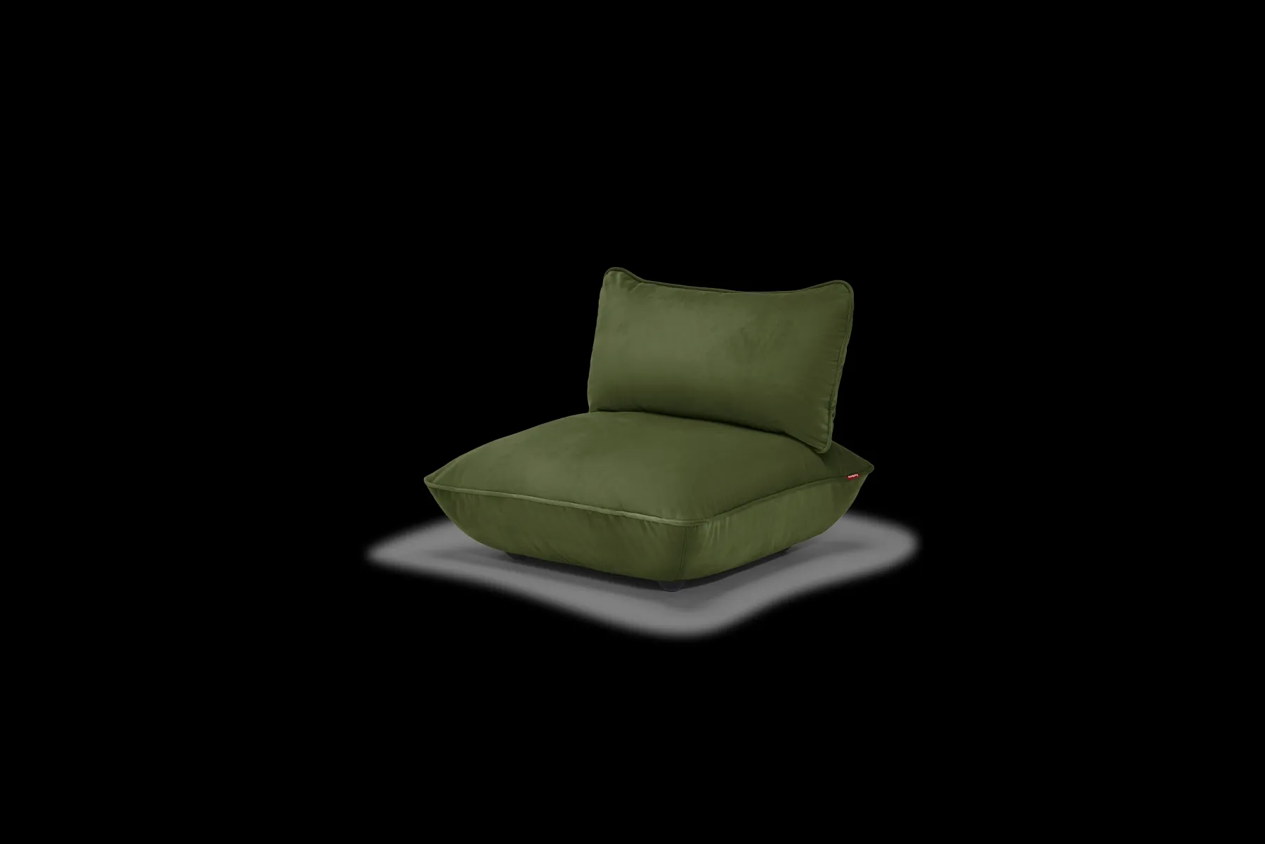 Fatboy Sumo Seat Velvet Seat, vert, 108x108x90 cm