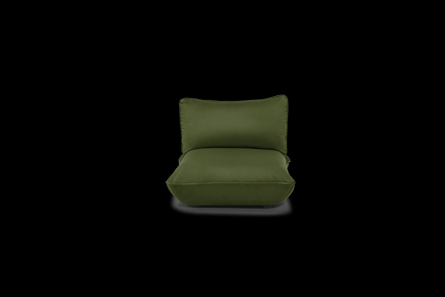 Fatboy Sumo Seat Velvet Seat, vert, 108x108x90 cm