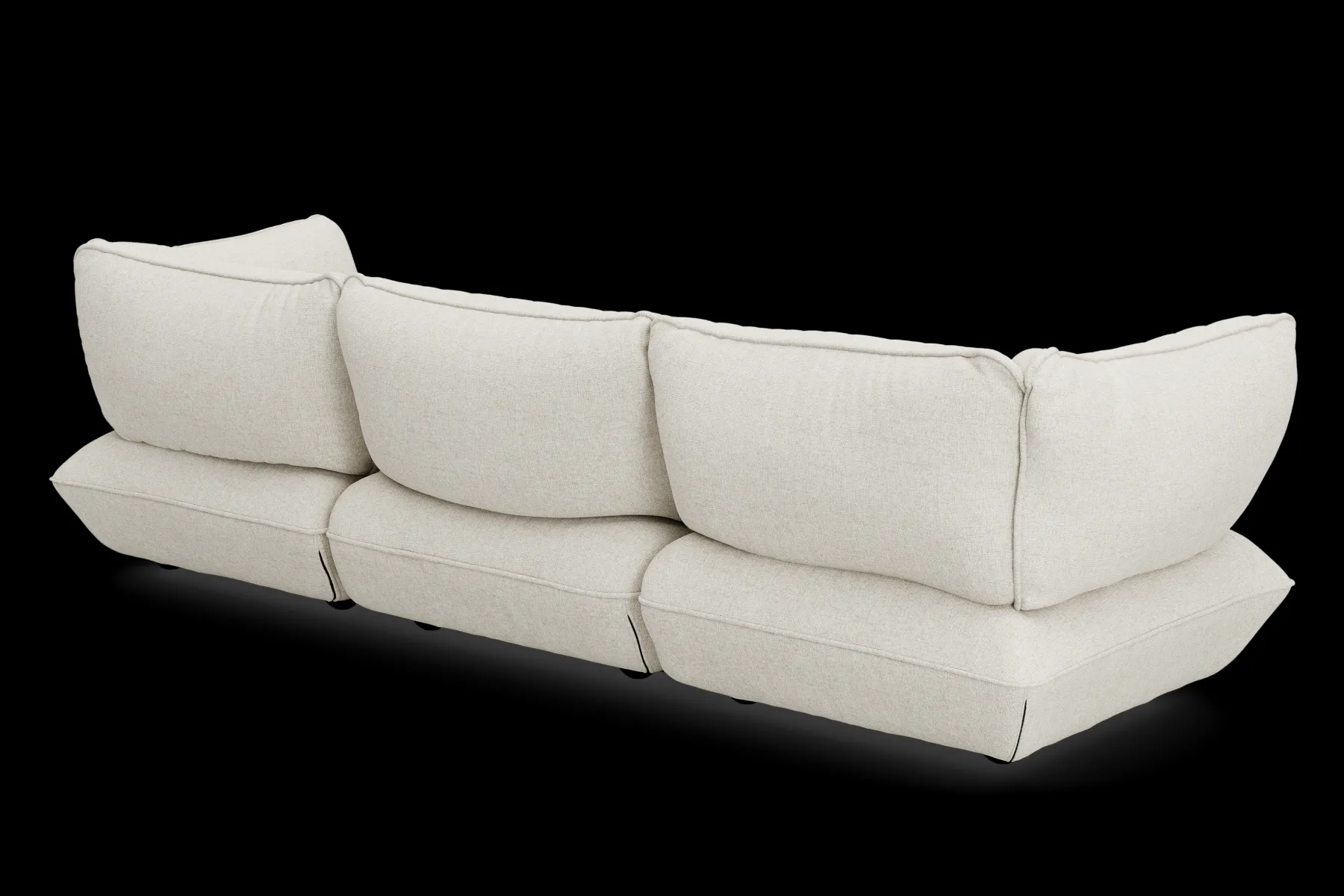 Fatboy Sumo Sofa Grand Boucle Canapé modulaire d’intérieur, 301x108x90 cm