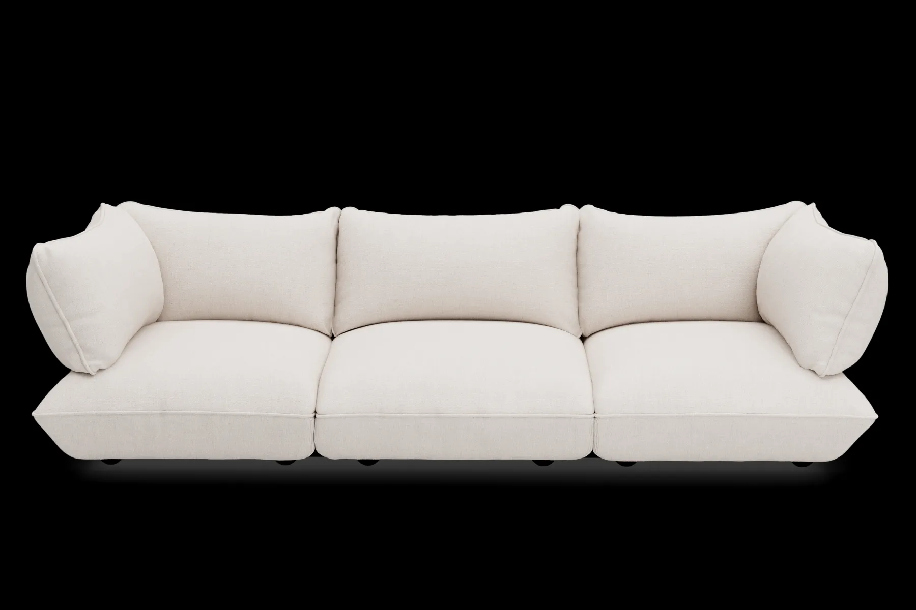 Fatboy Sumo Sofa Grand Boucle Canapé modulaire d’intérieur, 301x108x90 cm