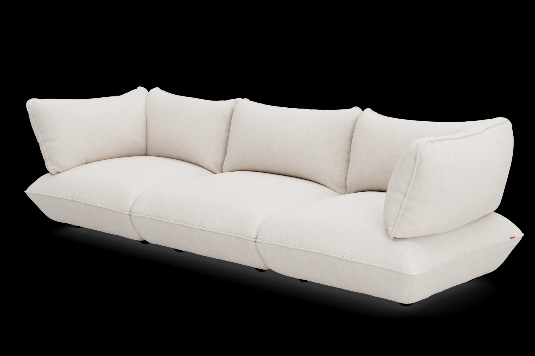 Fatboy Sumo Sofa Grand Boucle Canapé modulaire d’intérieur, 301x108x90 cm
