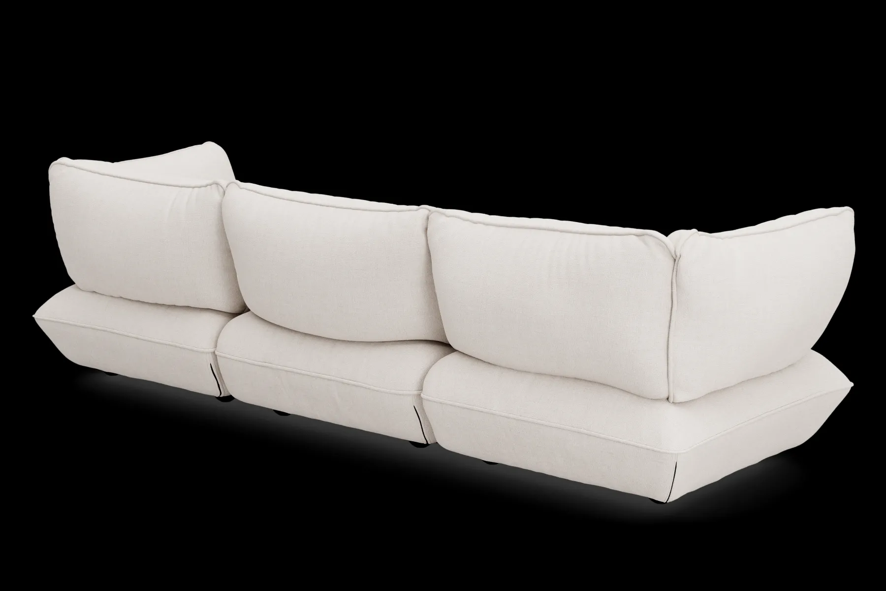 Fatboy Sumo Sofa Grand Boucle Canapé modulaire d’intérieur, 301x108x90 cm