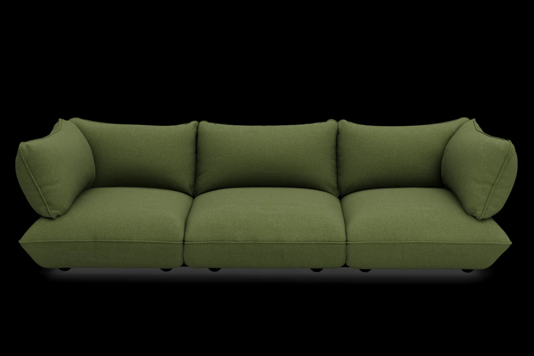 Fatboy Sumo Sofa Grand Boucle Canapé modulaire d’intérieur, 301x108x90 cm