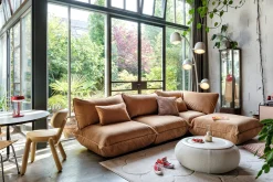 Fatboy Sumo Sofa Grand Velvet Canapé modulaire d’intérieur, 301x108x90 cm