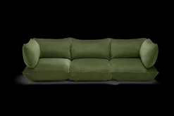 Fatboy Sumo Sofa Grand Velvet Canapé modulaire d’intérieur, 301x108x90 cm