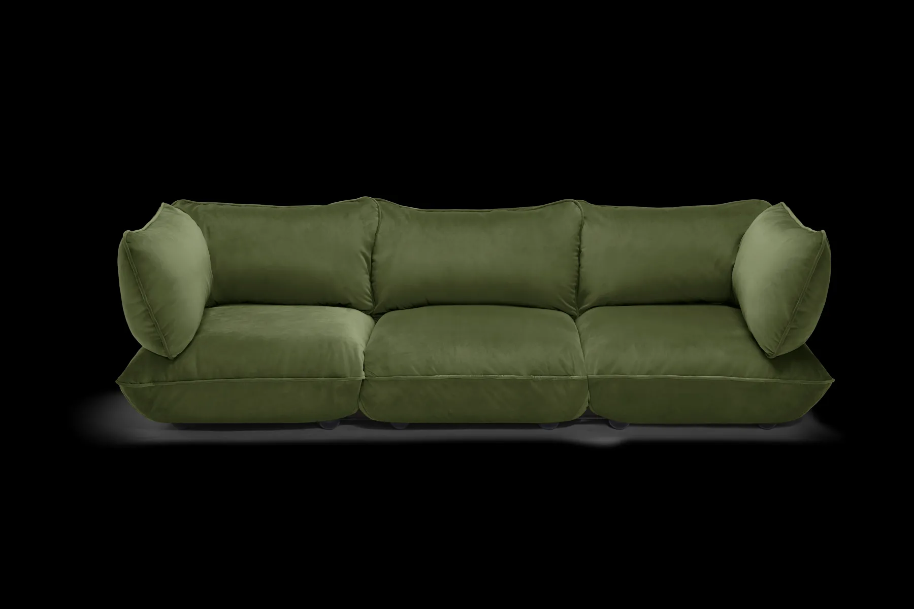 Fatboy Sumo Sofa Grand Velvet Canapé modulaire d’intérieur, 301x108x90 cm