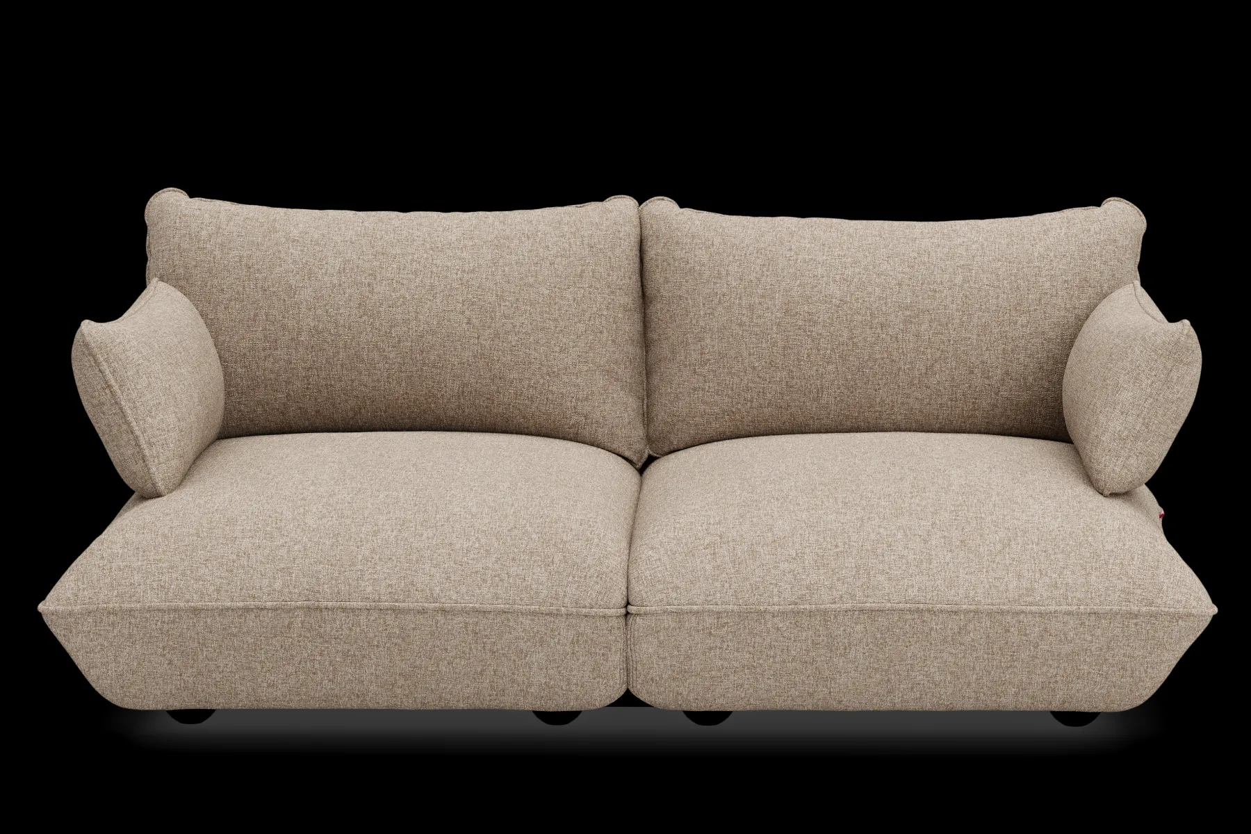 Fatboy Sumo Sofa Medium Boucle Melange Canapé modulaire d’intérieur, 210.5x108x90 cm