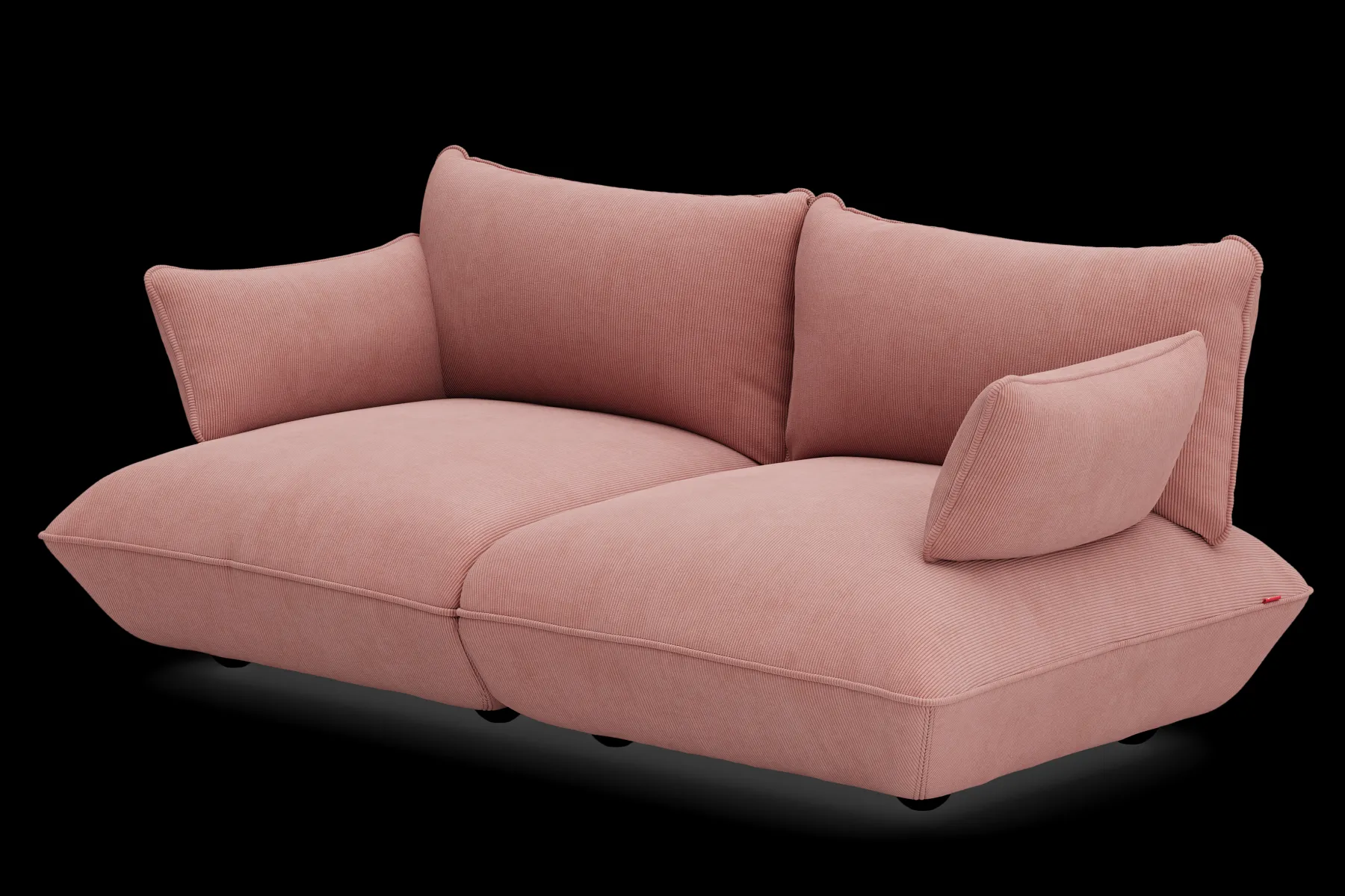 Fatboy Sumo Sofa Medium Cord Canapé modulaire d’intérieur, 210.5x108x90 cm