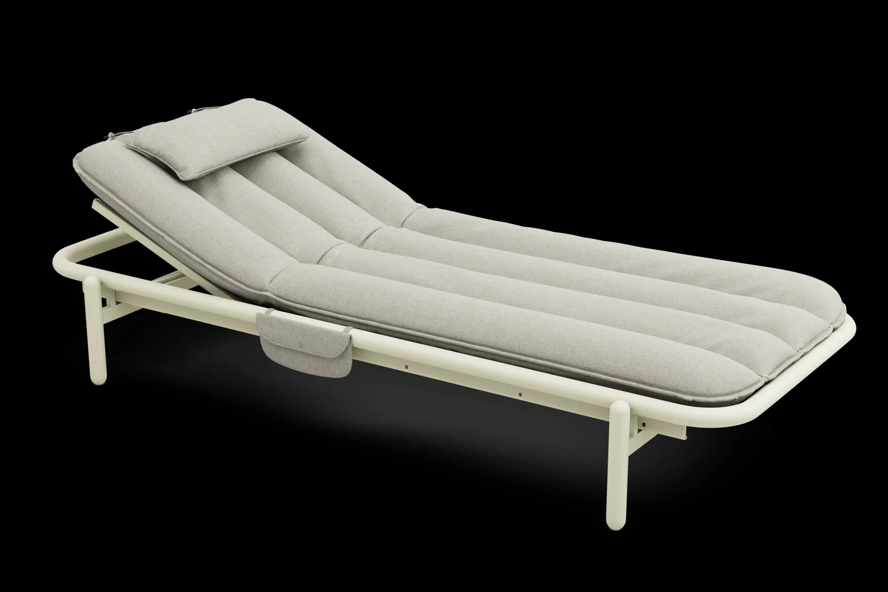 Fatboy Sunbun Daybed Daybed d’extérieur, beige, 212x97x39 cm
