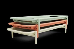 Fatboy Sunbun Daybed Daybed d’extérieur, orange, 212x97x39 cm