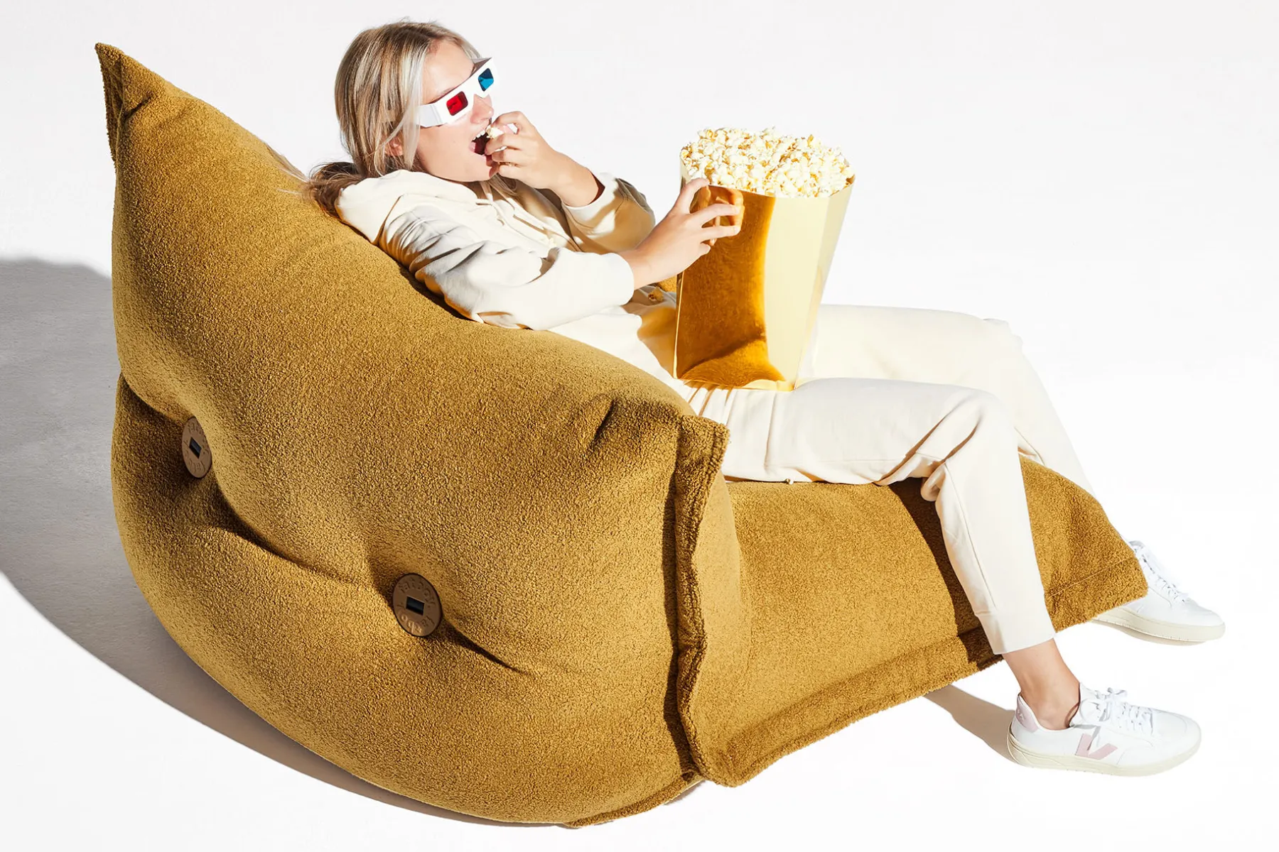 Fatboy the BonBaron Sherpa Fauteuil lounge, or, 120x120x75 cm