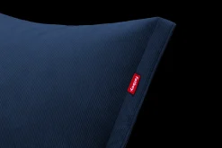 Fatboy the BonBaron Slim Cord Fauteuil lounge, bleu, 102x85x75 cm