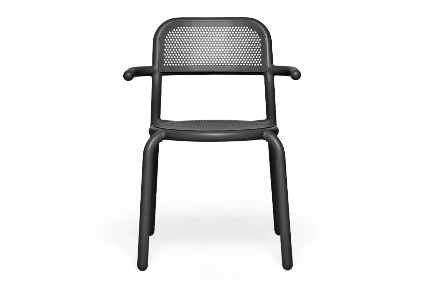 Fatboy Toní Armchair Chaise de jardin avec accoudoirs, black, 59.5x54.5x80.5 cm