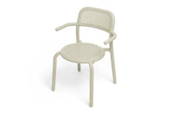 Fatboy Toní Armchair Chaise de jardin avec accoudoirs, beige, 59.5x54.5x80.5 cm