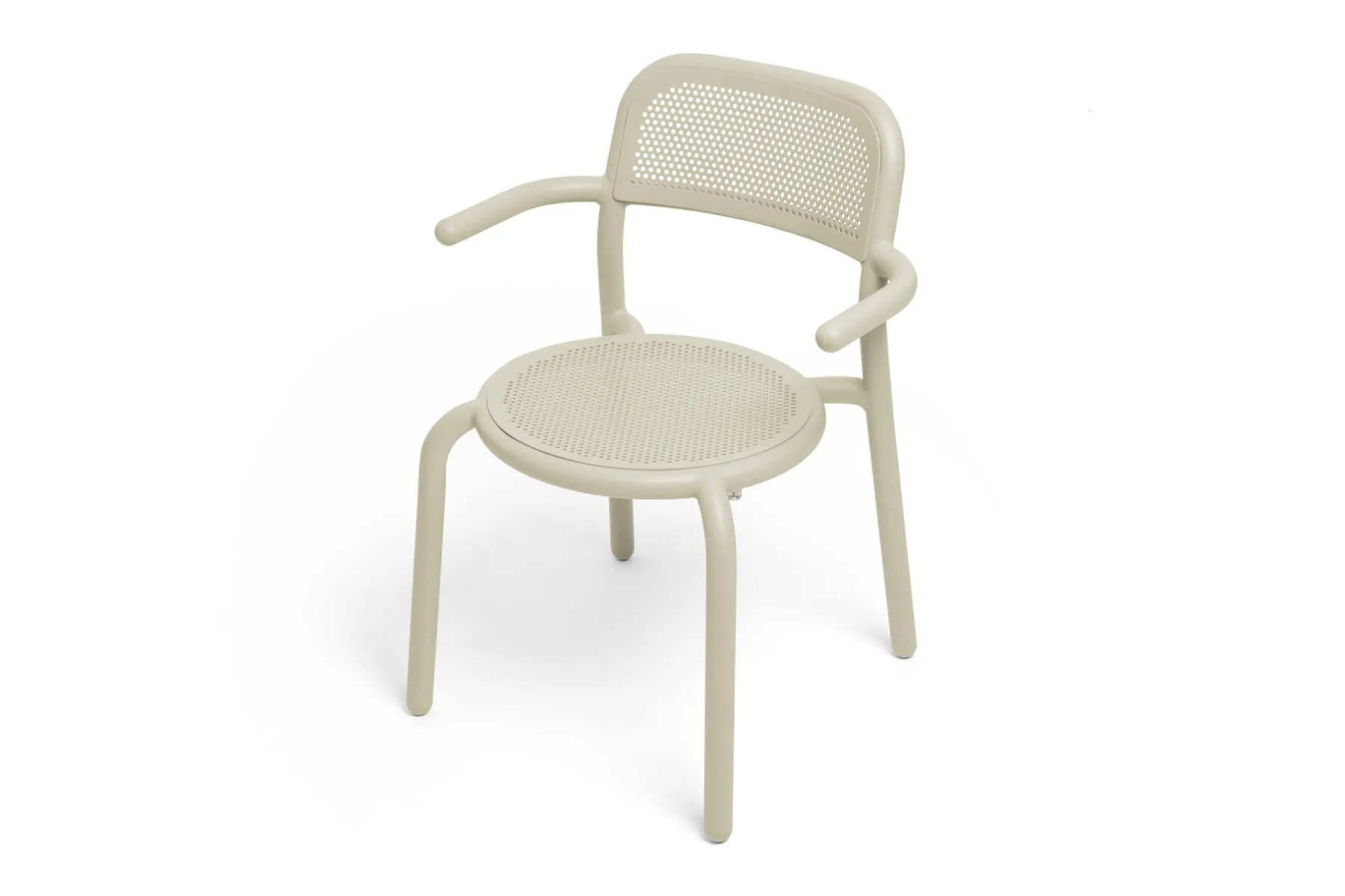 Fatboy Toní Armchair Chaise de jardin avec accoudoirs, beige, 59.5x54.5x80.5 cm