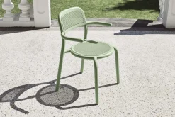 Fatboy Toní Armchair Chaise de jardin avec accoudoirs, vert, 59.5x54.5x80.5 cm