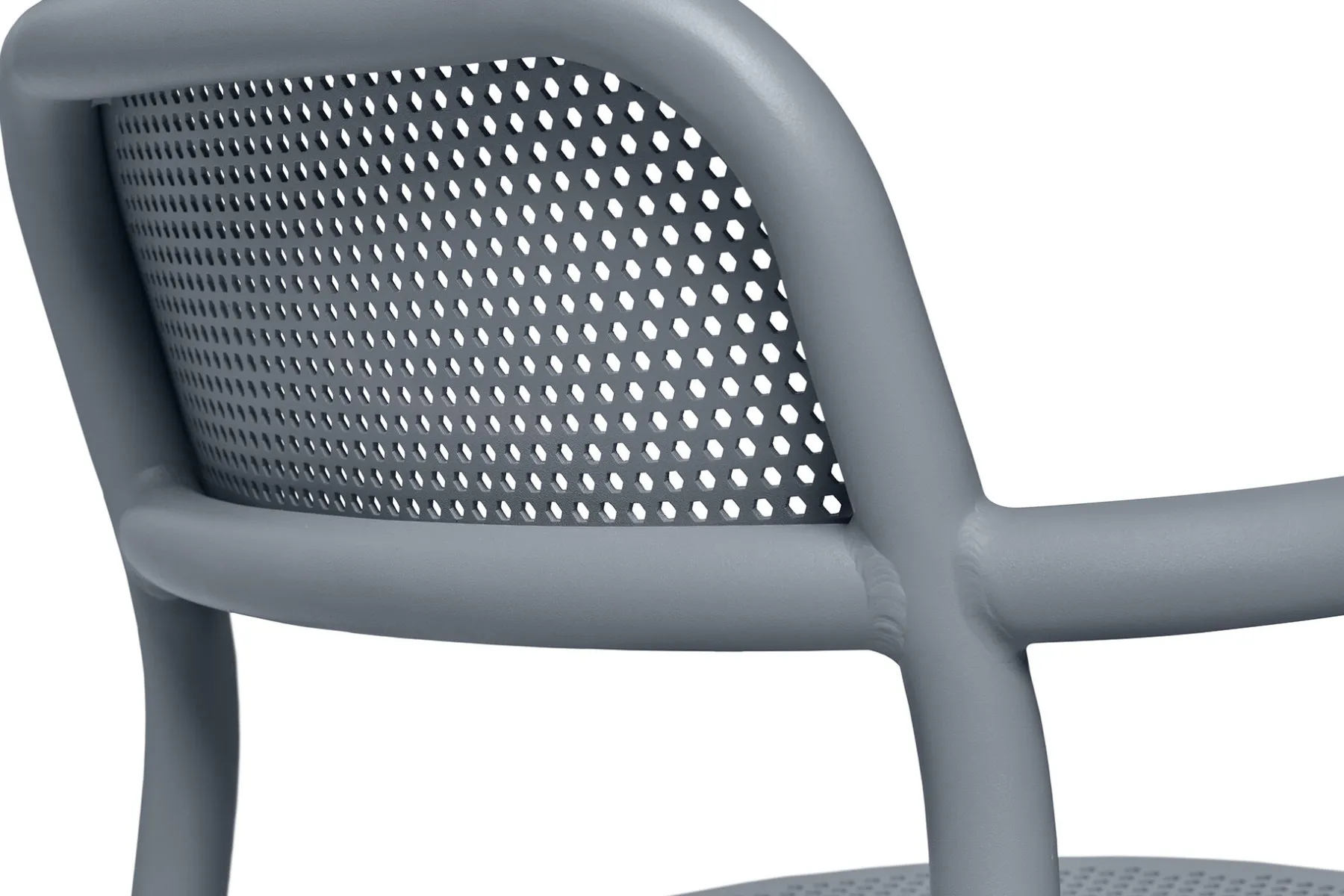 Fatboy Toní Armchair Chaise de jardin avec accoudoirs, gris, 59.5x54.5x80.5 cm