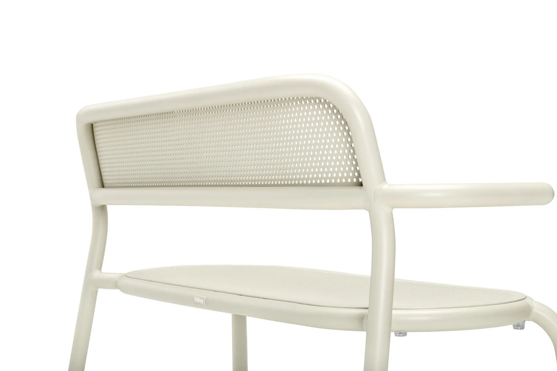 Fatboy Toní Bankski Petit banc de jardin, beige, 124x53.5x79 cm