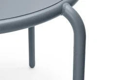 Fatboy Toní Bistreau Petite table de jardin, gris, 80x80x76 cm