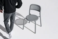 Fatboy Toní Chair Chaise de jardin, gris, 51.5x54.5x80.5 cm