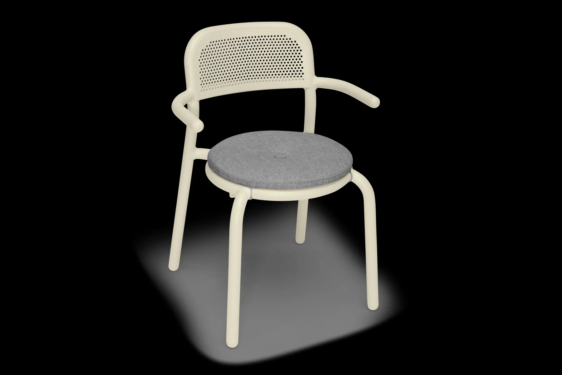Fatboy Toní Chair Pillow Coussin de jardin, beige, 42x42x2 cm