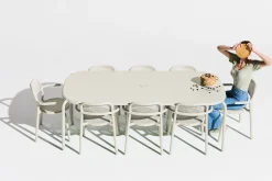 Fatboy Toní Tablo Grande table de jardin, beige, 220x99x76 cm