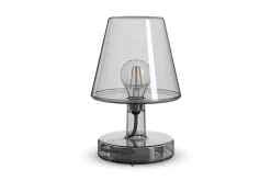 Fatboy Transloetje Lampe de table sans fil, gris, 16x16x22.5 cm