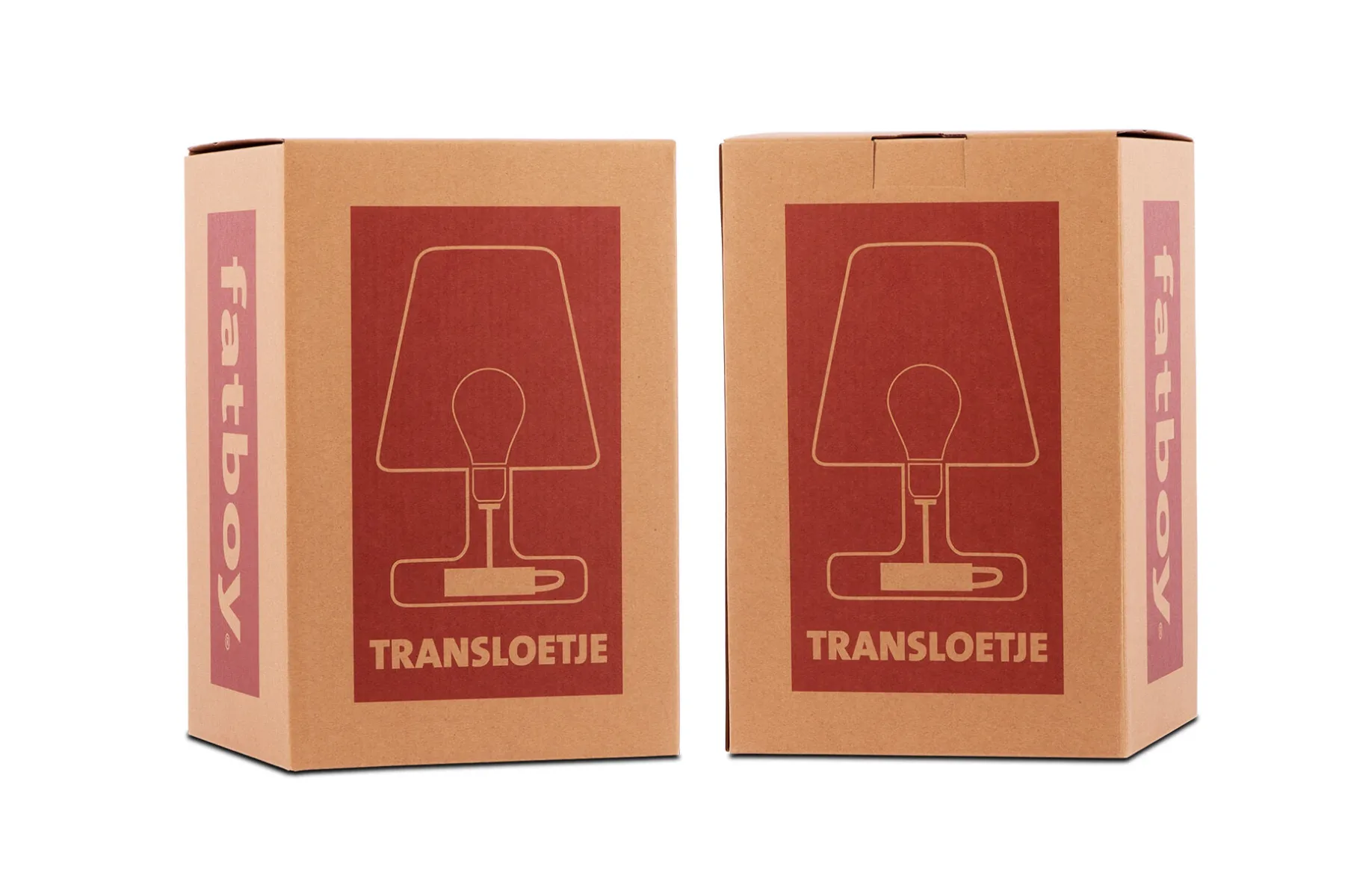 Fatboy Transloetje Lampe de table sans fil, gris, 16x16x22.5 cm